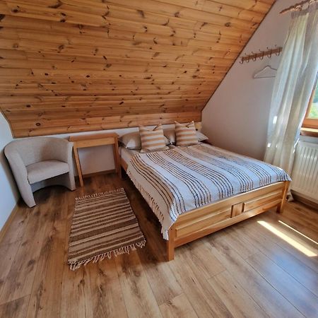 "Pod Szumiaca Topola" Lägenhet Białowieża Rum bild