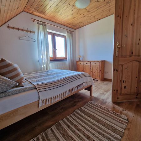 "Pod Szumiaca Topola" Lägenhet Białowieża Rum bild